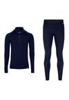 DANISH ENDURANCE Thermal w/ Halfzip W&auml;scheset Herren - dark navy