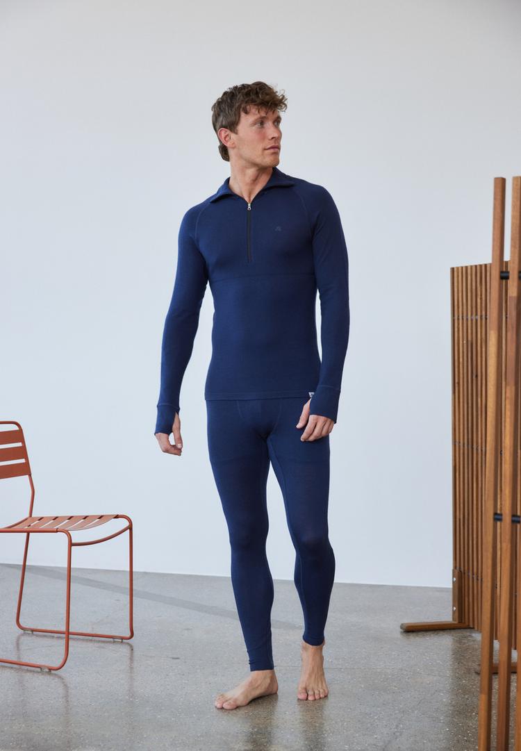 DANISH ENDURANCE DANISH ENDURANCE Thermal w/ Halfzip W&auml;scheset Herren - dark navy - 1 | SportScheck