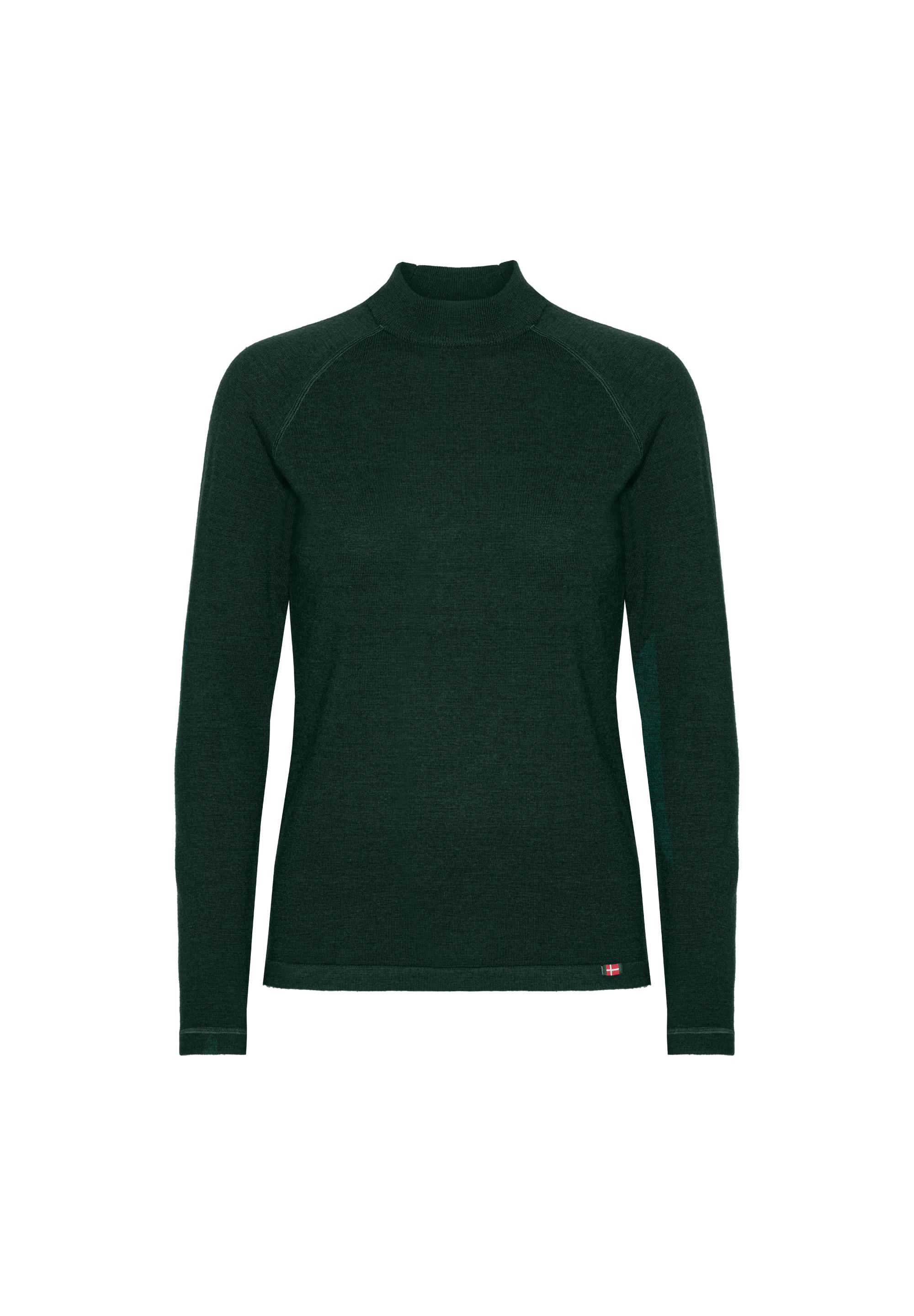 DANISH ENDURANCE Extreme Merino LS Langarmshirt Damen - dark green