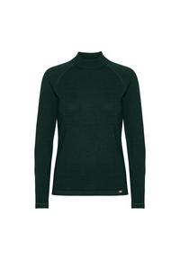 DANISH ENDURANCE Extreme Merino LS Langarmshirt Damen - dark green