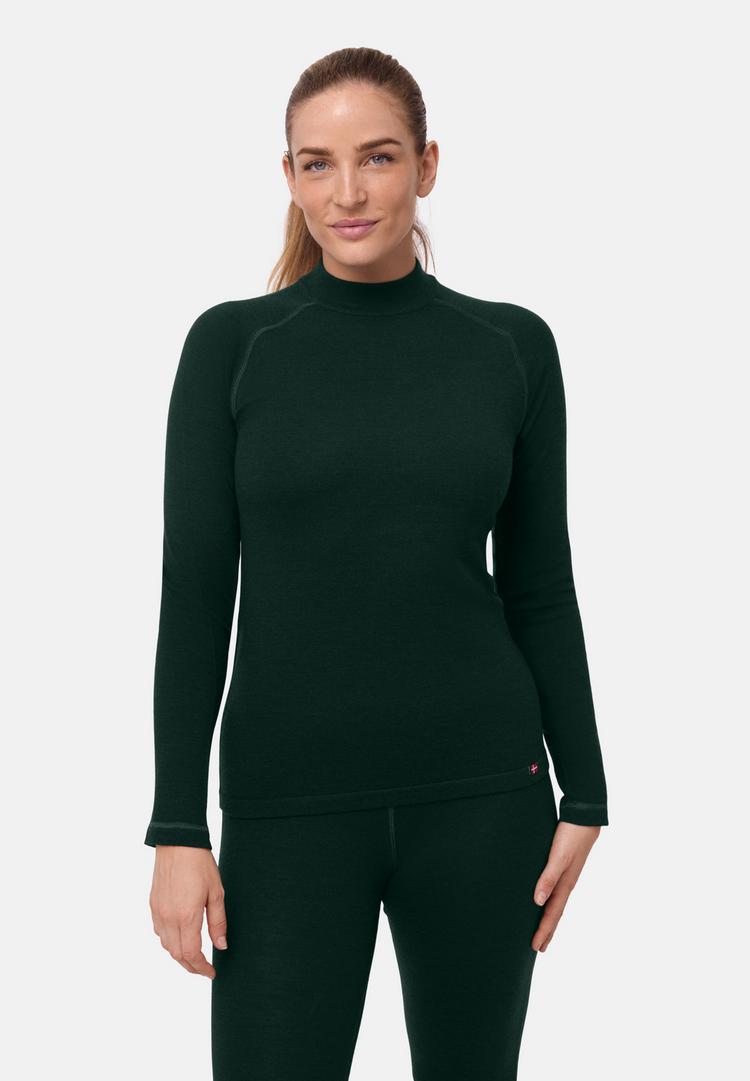 DANISH ENDURANCE DANISH ENDURANCE Extreme Merino LS Langarmshirt Damen - dark green - 0 | SportScheck