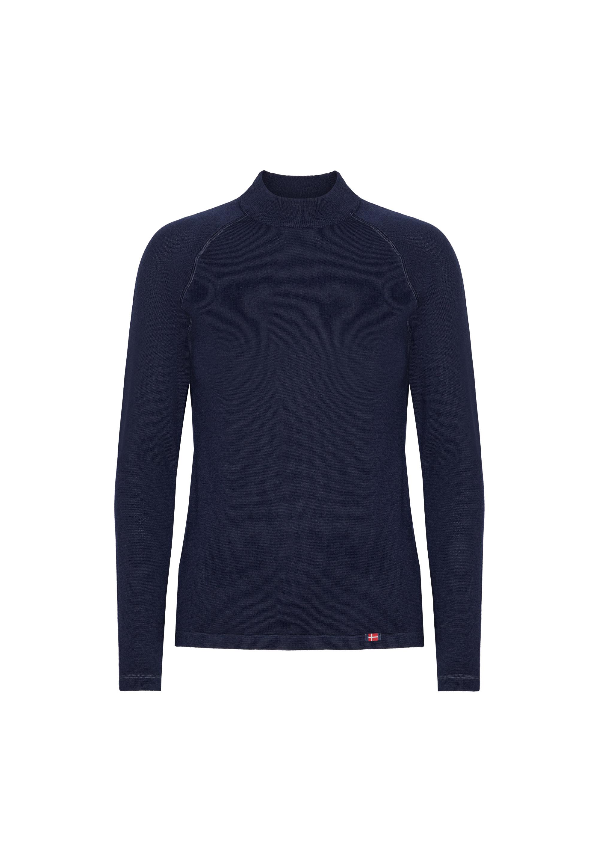 DANISH ENDURANCE Extreme Merino LS Langarmshirt Damen - dark navy