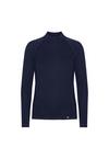 DANISH ENDURANCE Extreme Merino LS Langarmshirt Damen - dark navy