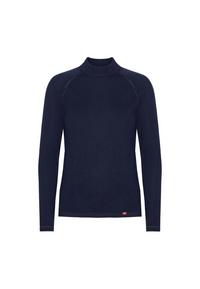 DANISH ENDURANCE Extreme Merino LS Langarmshirt Damen - dark navy