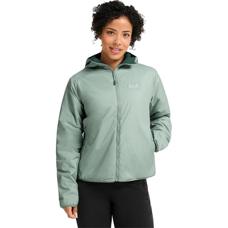Jack Wolfskin Jack Wolfskin TRAIL LIGHT INS 2IN1 JKT W Funktionsjacke Damen - green zinnia - 0 | SportScheck