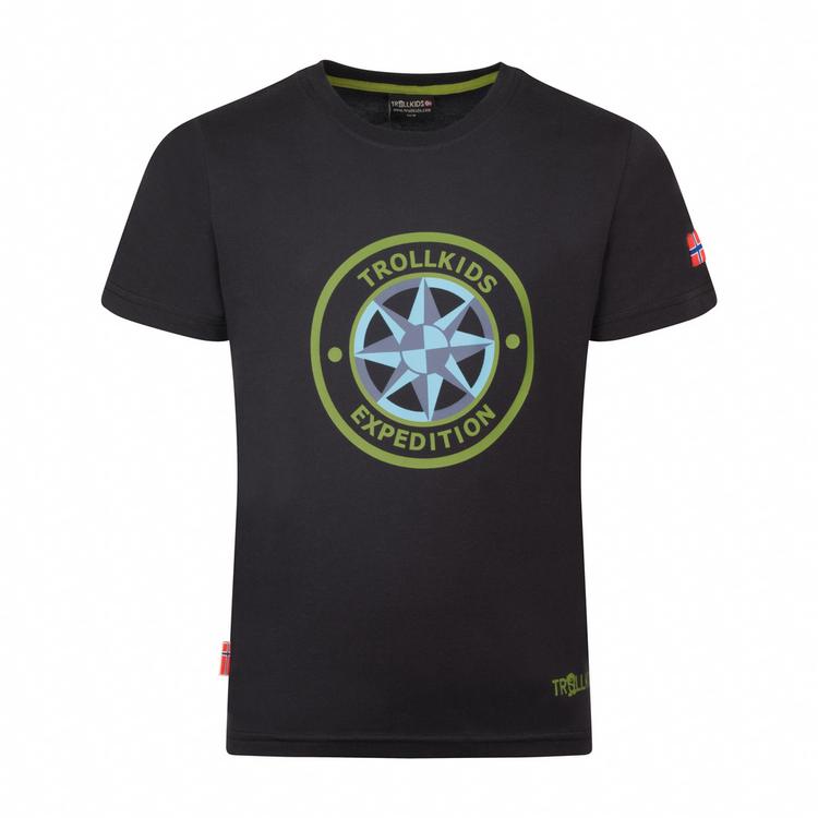 Trollkids Trollkids Windrose T T-Shirt Kinder - schwarz - 0 | SportScheck