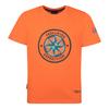 Trollkids Windrose T T-Shirt Kinder - gl&uuml;hendes orange