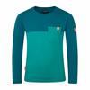 Trollkids Bergen Longshirt Kinder - seegr&uuml;n-lagunengr&uuml;n