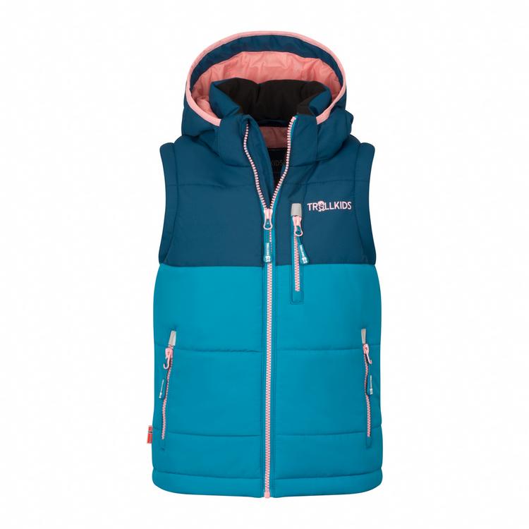 Trollkids Trollkids Narvik XT Outdoorweste Kinder - madeira blau-hafenblau-pfingstrose - 0 | SportScheck