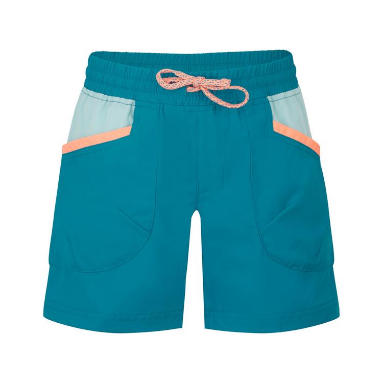 Trollkids Trollkids Senja Trekkinghose M&auml;dchen - hafenblau-aqua nebel-milder pfirsich - 0 | SportScheck