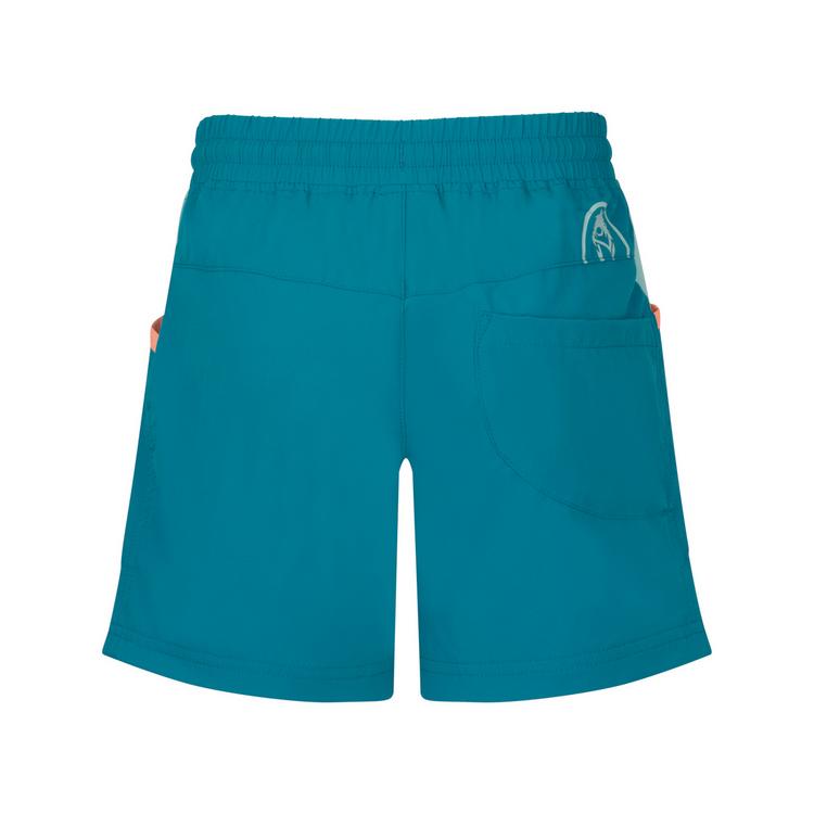 Trollkids Trollkids Senja Trekkinghose M&auml;dchen - hafenblau-aqua nebel-milder pfirsich - 0 | SportScheck