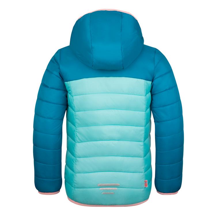 Trollkids Trollkids Eikefjord Steppjacke M&auml;dchen - aqua nebel-hafenblau-pfingstrose - 0 | SportScheck