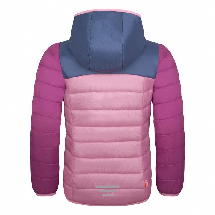 Trollkids Trollkids Eikefjord Steppjacke M&auml;dchen - lotusblau-wildrose-malve rosa - 0 | SportScheck