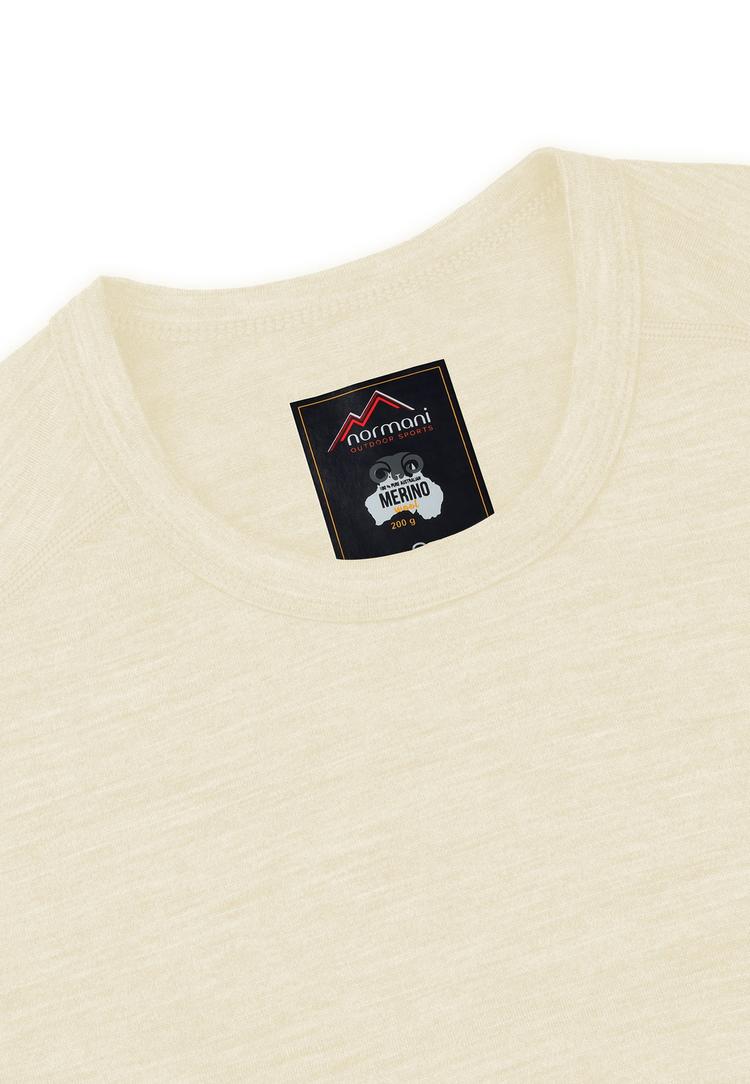 normani Outdoor Sports normani Outdoor Sports Langarmshirt Herren - Wollwei&szlig; - 0 | SportScheck