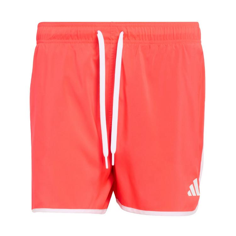 adidas adidas WATER REACTIVE GRAPHIC BADESHORTS 5 INCH Badehose Herren - Lucid Red / White - 0 | SportScheck
