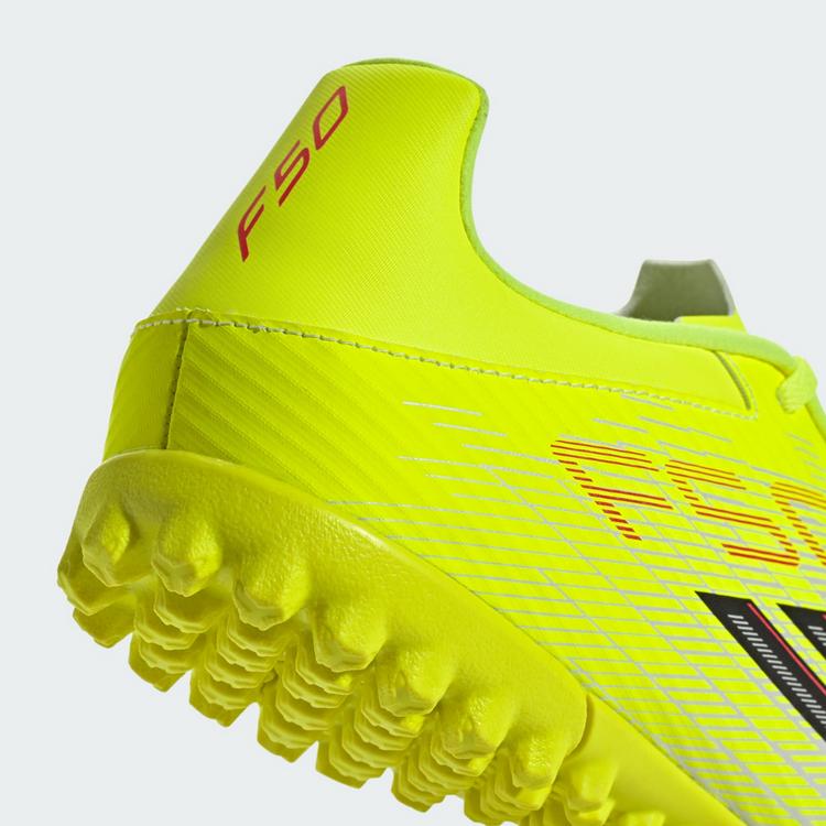 adidas adidas F50 Club Fu&szlig;ballschuh, Rollrasen Fu&szlig;ballschuhe - Team Solar Yellow 2 / Core Black / Lucid Red - 6 | SportScheck