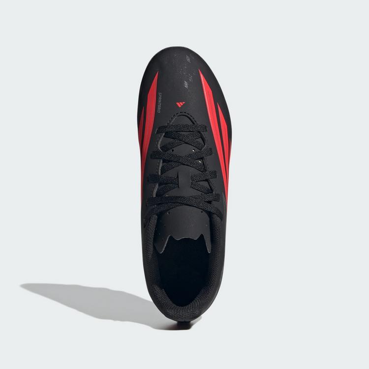 adidas adidas F50 Club FG/MG Kids Fu&szlig;ballschuh Fu&szlig;ballschuhe Kinder - Core Black / Lucid Red / Core Black - 0 | SportScheck