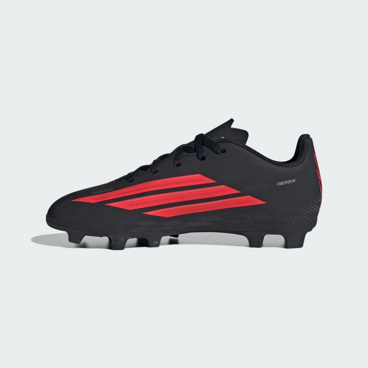 adidas adidas F50 Club FG/MG Kids Fu&szlig;ballschuh Fu&szlig;ballschuhe Kinder - Core Black / Lucid Red / Core Black - 4 | SportScheck