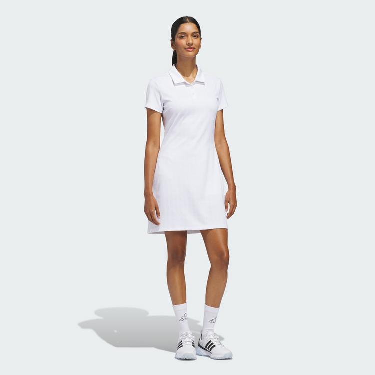 adidas adidas ULTIMATE 365+ JACQUARD KLEID Kleid Damen - White - 0 | SportScheck