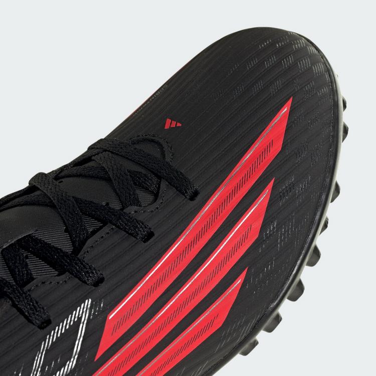 adidas adidas F50 Club Fu&szlig;ballschuh, Rollrasen Fu&szlig;ballschuhe - Core Black / Lucid Red / Core Black - 6 | SportScheck