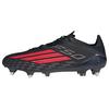 adidas F50 ELITE Fu&szlig;ballschuh, weiche B&ouml;den Fu&szlig;ballschuhe - Core Black / Lucid Red / Core Black