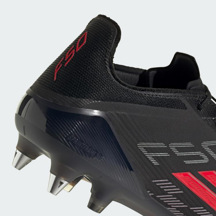 adidas adidas F50 ELITE Fu&szlig;ballschuh, weiche B&ouml;den Fu&szlig;ballschuhe - Core Black / Lucid Red / Core Black - 6 | SportScheck