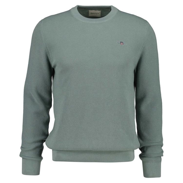 GANT GANT Strickpullover Strickpullover Herren - Eukalyptus (Ceramic Grey) - 0 | SportScheck