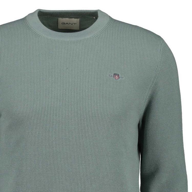 GANT GANT Strickpullover Strickpullover Herren - Eukalyptus (Ceramic Grey) - 0 | SportScheck