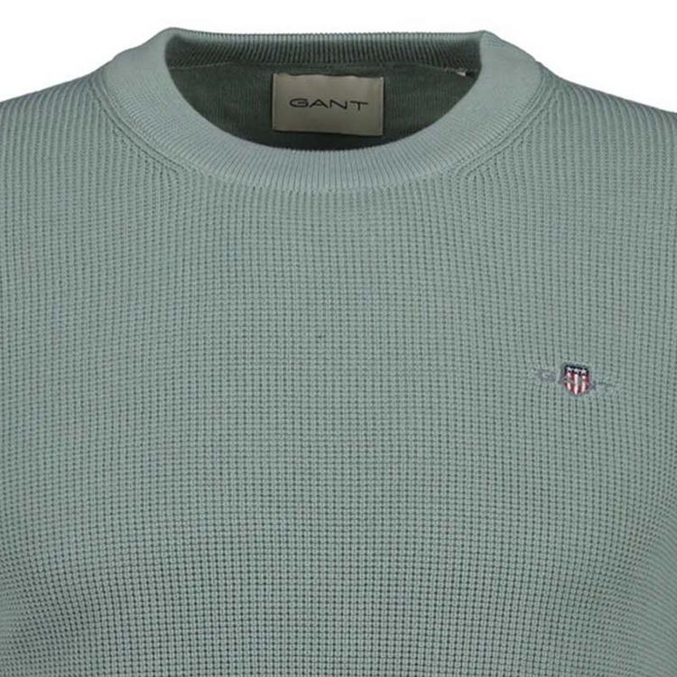 GANT GANT Strickpullover Strickpullover Herren - Eukalyptus (Ceramic Grey) - 1 | SportScheck