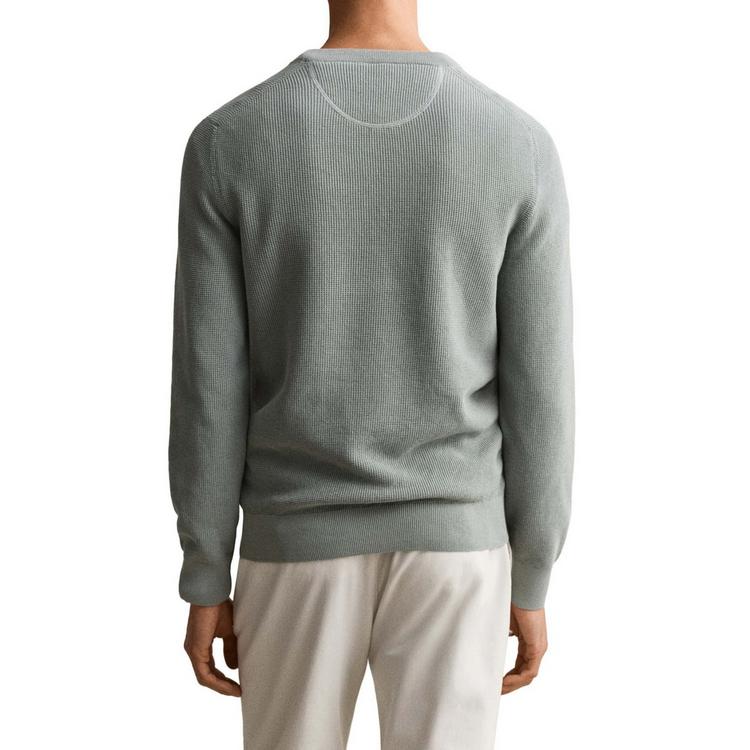 GANT GANT Strickpullover Strickpullover Herren - Eukalyptus (Ceramic Grey) - 3 | SportScheck