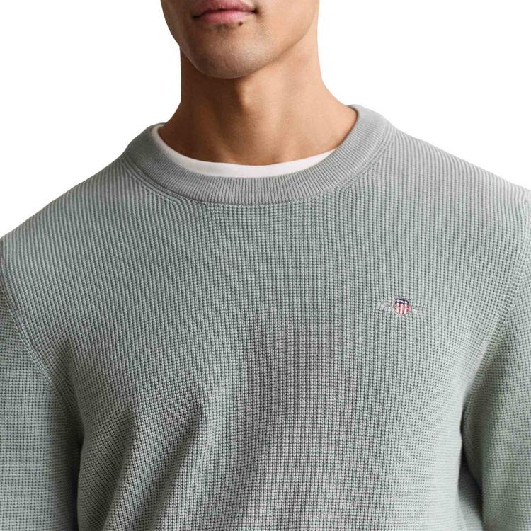 GANT GANT Strickpullover Strickpullover Herren - Eukalyptus (Ceramic Grey) - 4 | SportScheck