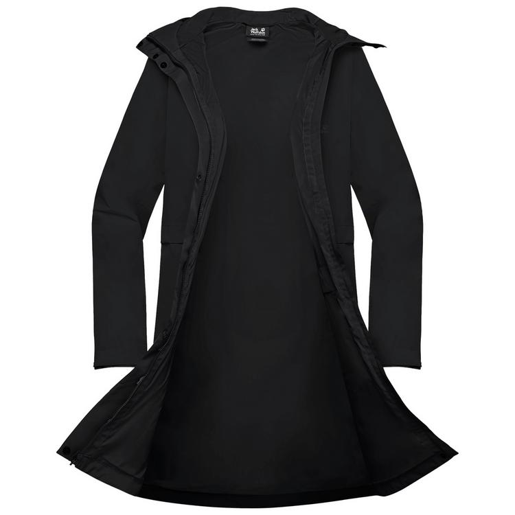 Jack Wolfskin Jack Wolfskin TERRAVIEW 2L&nbsp; COAT&nbsp;W Funktionsmantel Damen - black - 3 | SportScheck