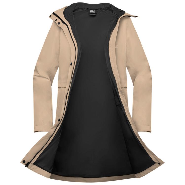 Jack Wolfskin Jack Wolfskin TERRAVIEW 2L&nbsp; COAT&nbsp;W Funktionsmantel Damen - oat - 3 | SportScheck