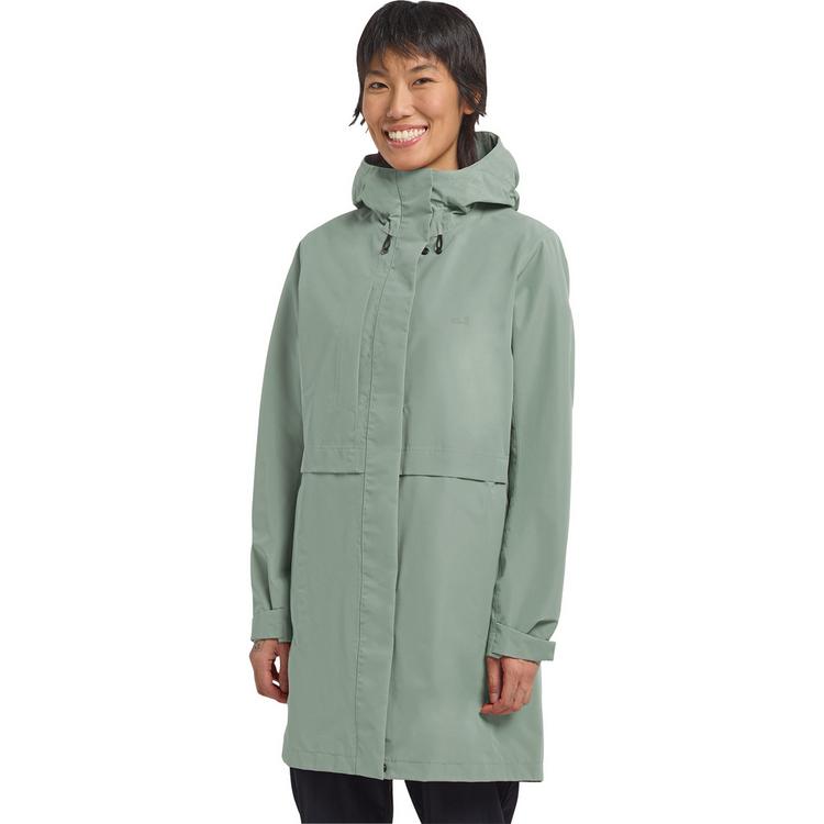 Jack Wolfskin Jack Wolfskin TERRAVIEW 2L&nbsp; COAT&nbsp;W Funktionsmantel Damen - green zinnia - 0 | SportScheck