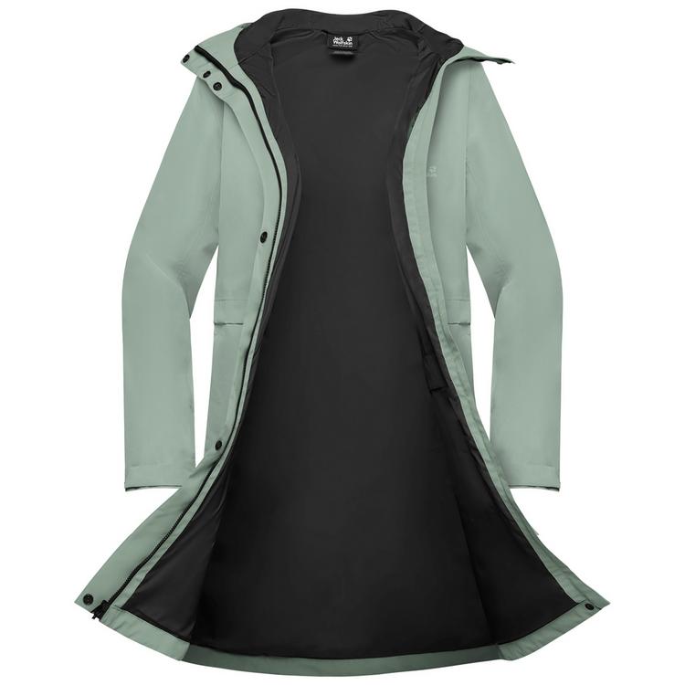 Jack Wolfskin Jack Wolfskin TERRAVIEW 2L&nbsp; COAT&nbsp;W Funktionsmantel Damen - green zinnia - 3 | SportScheck
