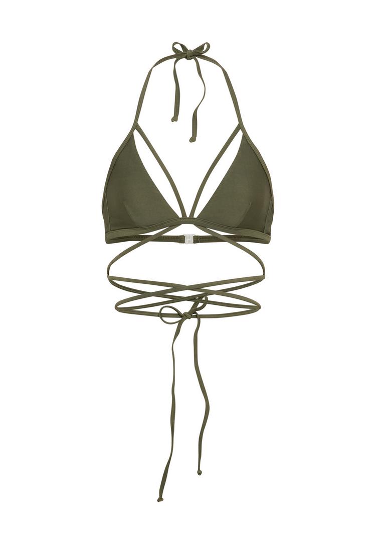 LSCN by Lascana LSCN by Lascana Triangel-Bikini-Top Bikini Oberteil Damen - oliv - 0 | SportScheck
