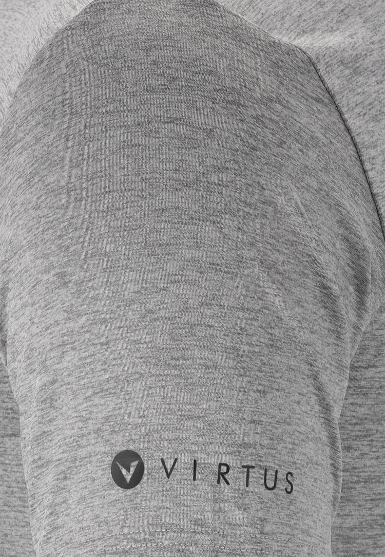 Virtus Virtus Beed Laufshirt Herren - 1038 Mid Grey Melange - 0 | SportScheck