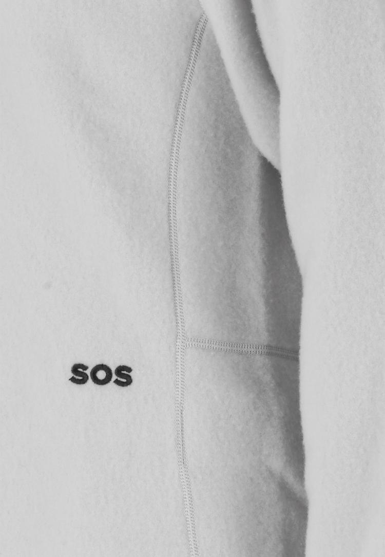 SOS SOS Aneto Fleecepullover Damen - 1157 Rainy Day - 0 | SportScheck