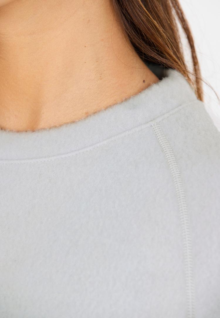 SOS SOS Aneto Fleecepullover Damen - 1157 Rainy Day - 1 | SportScheck