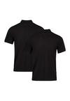 DANISH ENDURANCE Classic Fit Poloshirt Herren - schwarz