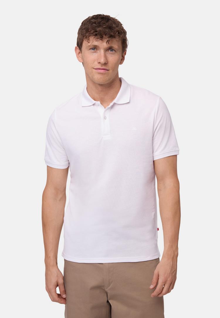 DANISH ENDURANCE DANISH ENDURANCE Classic Fit Poloshirt Herren - White/Navy - 0 | SportScheck