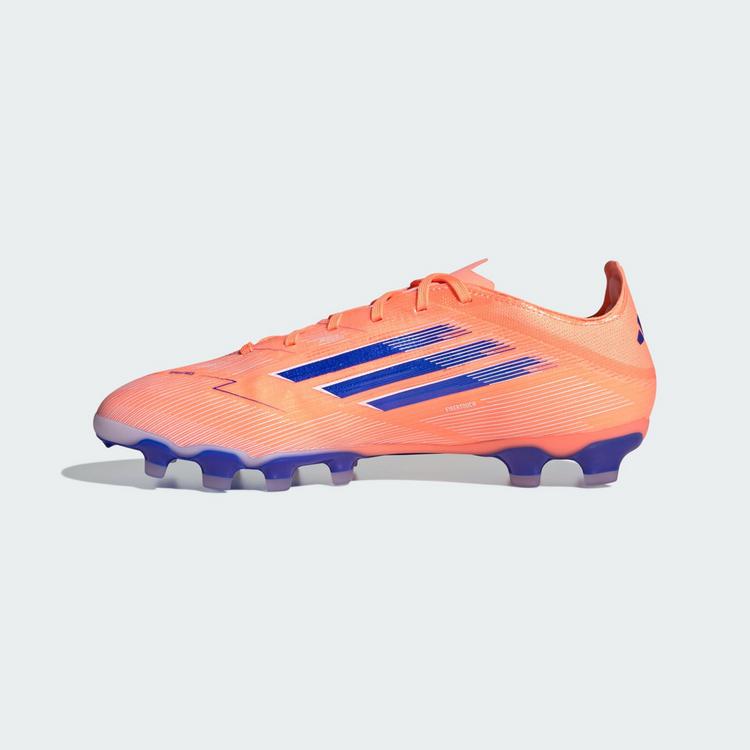 adidas adidas F50 Pro Fu&szlig;ballschuh, gemischte B&ouml;den Fu&szlig;ballschuhe - Beam Orange / Lucid Blue / Cloud White - 4 | SportScheck