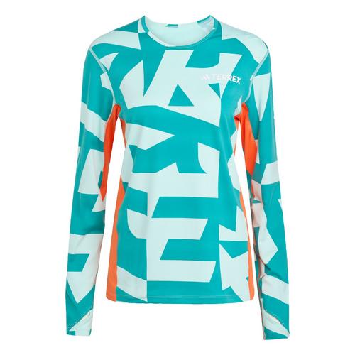 adidas Mehrschichtige synthetische... Funktionsshirt Damen