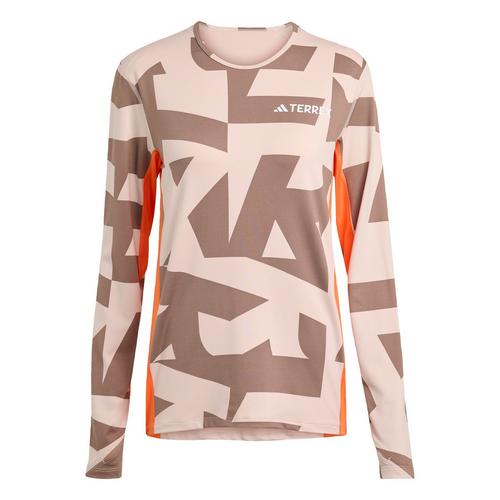 adidas Mehrschichtige synthetische... Funktionsshirt Damen