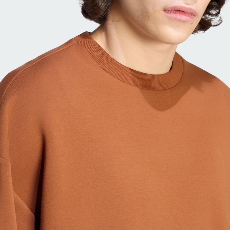 adidas adidas SOFT LUX SWEATSHIRT Sweatshirt Herren - Dusky Bronze - 0 | SportScheck