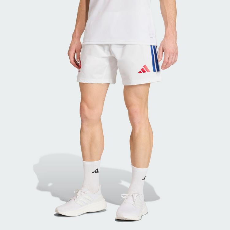 adidas adidas Frankreich Rugby Spielshorts Replica Funktionsshorts Herren - White - 0 | SportScheck