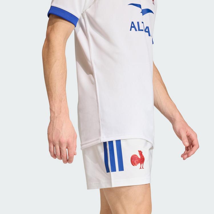 adidas adidas Frankreich Rugby Spielshorts Replica Funktionsshorts Herren - White - 1 | SportScheck