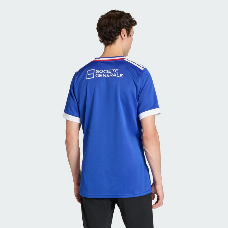 adidas adidas Frankreich Rugby Replica Heimtrikot Funktionsshirt Herren - Semi Lucid Blue - 1 | SportScheck