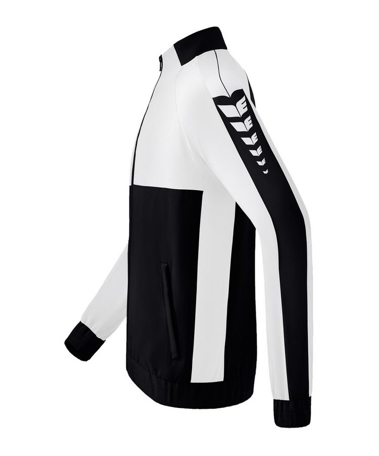 Erima Erima Six Wings Pr&auml;sentationsjacke Trainingsjacke Herren - schwarzweiss - 0 | SportScheck
