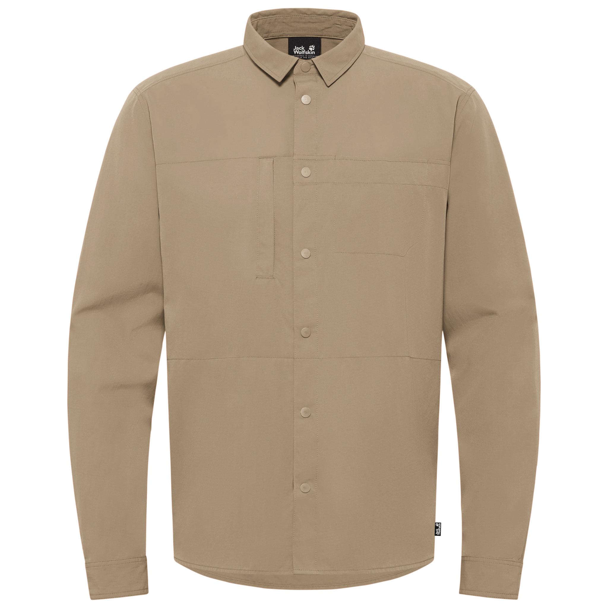 Jack Wolfskin SIERRA CANYON LS M Funktionsshirt Herren - hazel wood